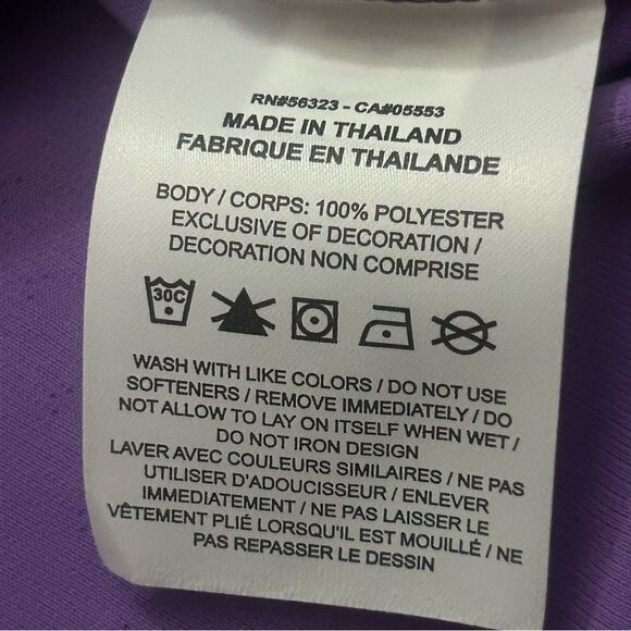 Nike Victory Dri-Fit Womens Short Sleeve Golf Polo Purple Size XS FQ1786-503 - Picture 8 of 8